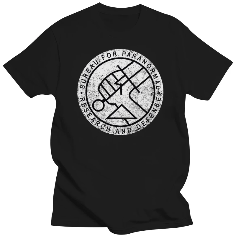 BUREAU FOR PARANORMAL RESEARCH AND DEFENSE BPRD T-SHIRT - Logo Hellboy T-Shirt 2019 New Mens T Shirts