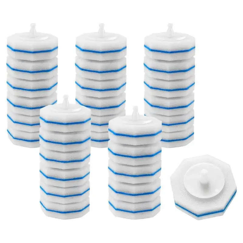 

Accessory Upgraded Toilet Wand Bathroom Toilet Replaceable Brush Bowl Cleaner Cleaning Deep Refills Tool Wand Refills Head 30pcs