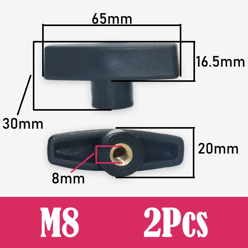 

YMAX Ручные гайки М6 М8 М10