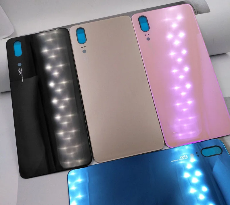 

10 шт. для huawei P20 задняя крышка корпуса для Huawei P20 EML-L09 двойная SIM 5,8 "(не для P20 Pro или P20 Lite)