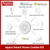 Aqara Smart Home Kit Aqara Gateway M1S Hub Door Sensor Human Body Wireless Switch Temperature Water Sensor For Mijia app Homekit 1