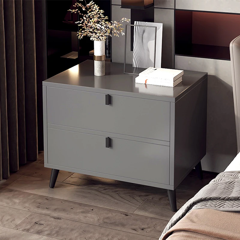 

Luxury Comfortable Bedside Tables Coffee Drawers Computer Nordic Bedside Tables Small Narrow Stolik Nocny Furniture HY50BT