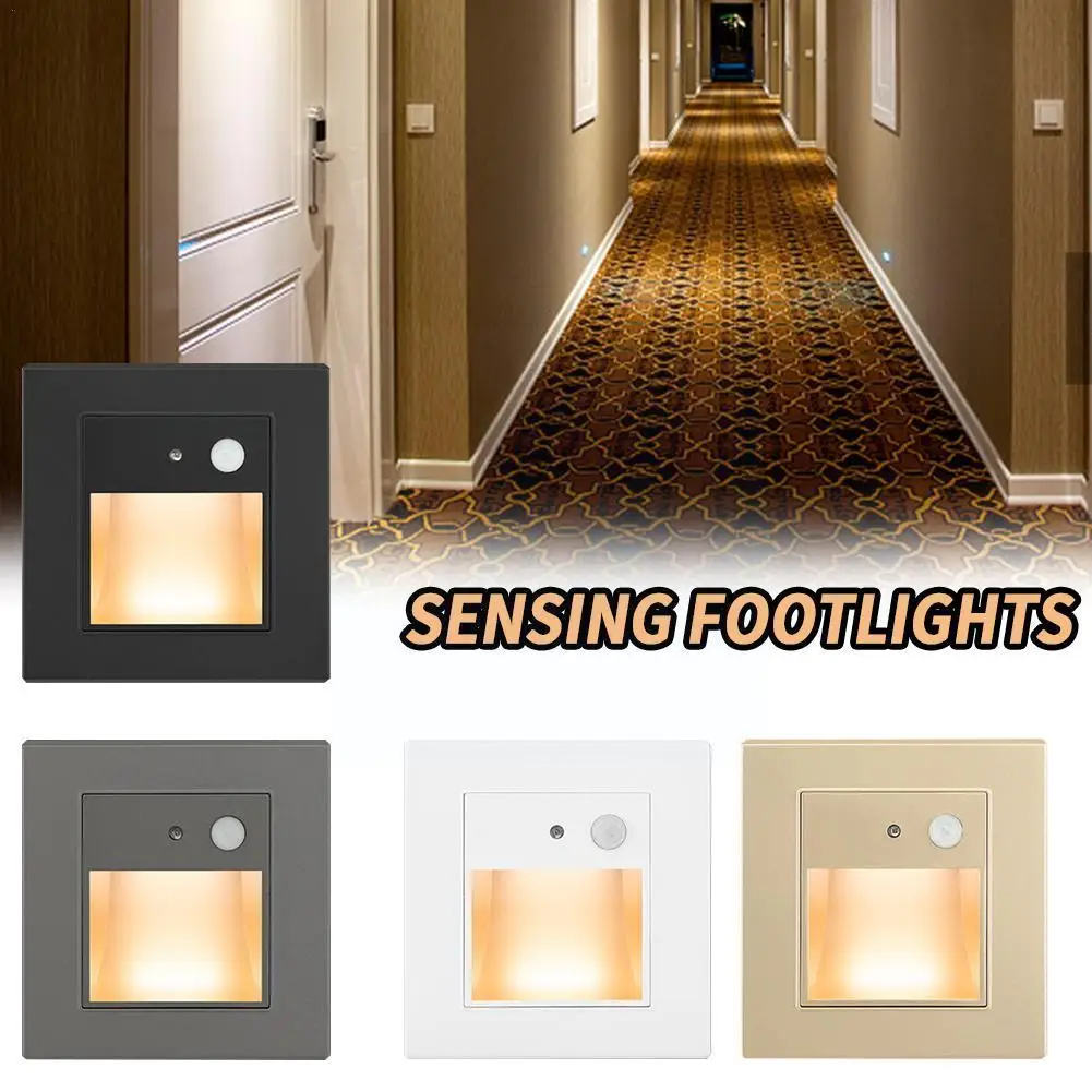 

Pir Motion Sensor Led Stair Step Light Indoor Recessed Pir Led Wall Light With Lamp Light Step Sensor Motion In Wall N1k5