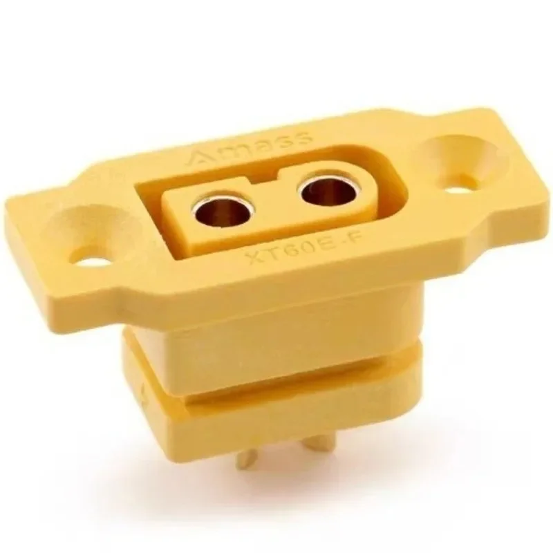 Amass XT60E-F Гнездовой разъем большой ток золотой/латунный никелированный адаптер