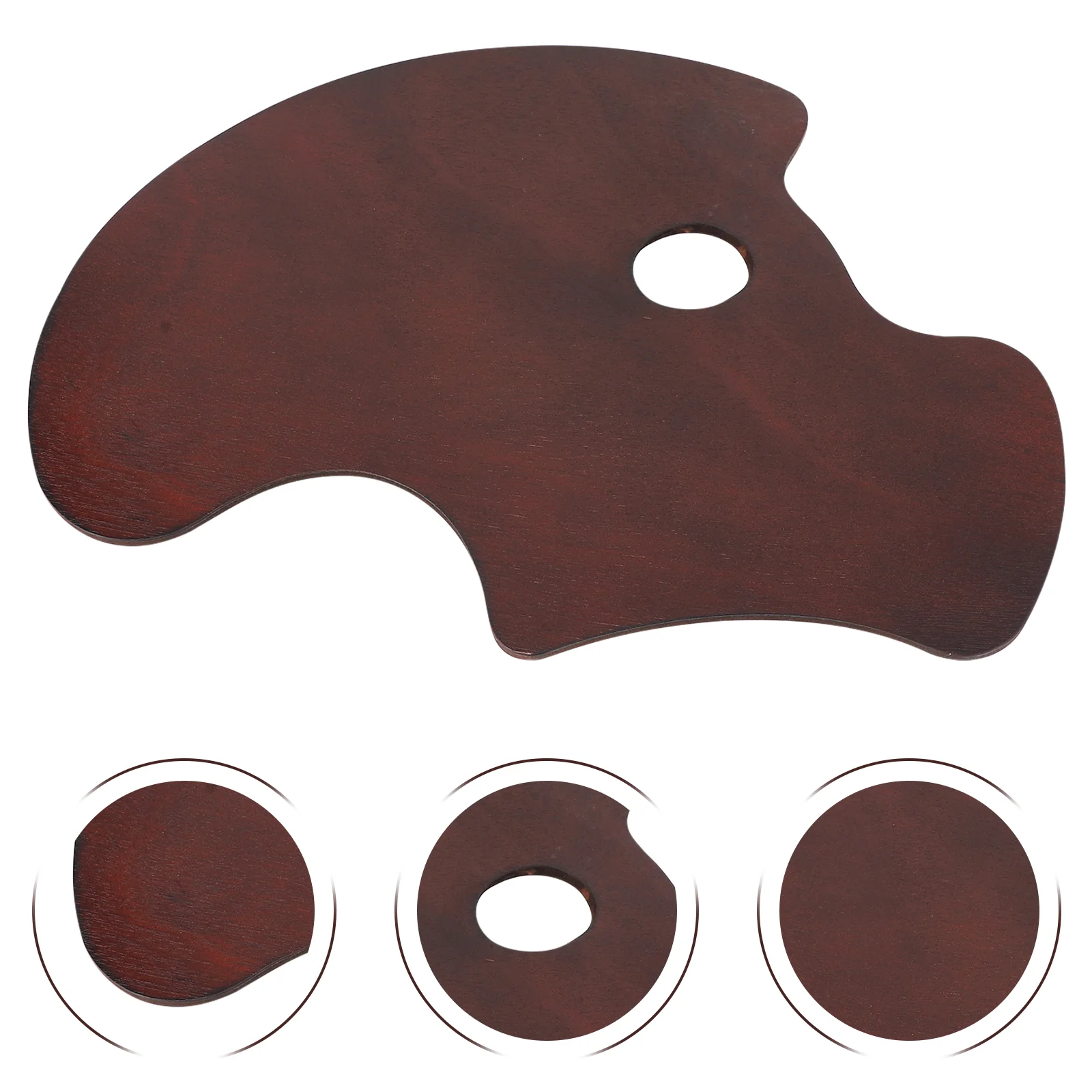 

Palette Retro Painting Tools Tool Tray Useful Color Mixing Board Oil Trays Make-up Palettes Accessories Mixers