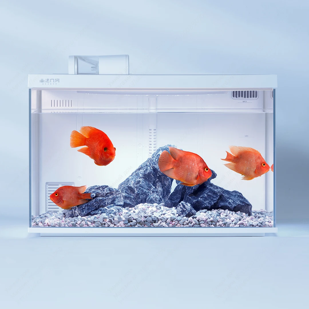 Умный модульный экологичный аквариум DESGEO 30 л S600 автоматическая кормушка RGB