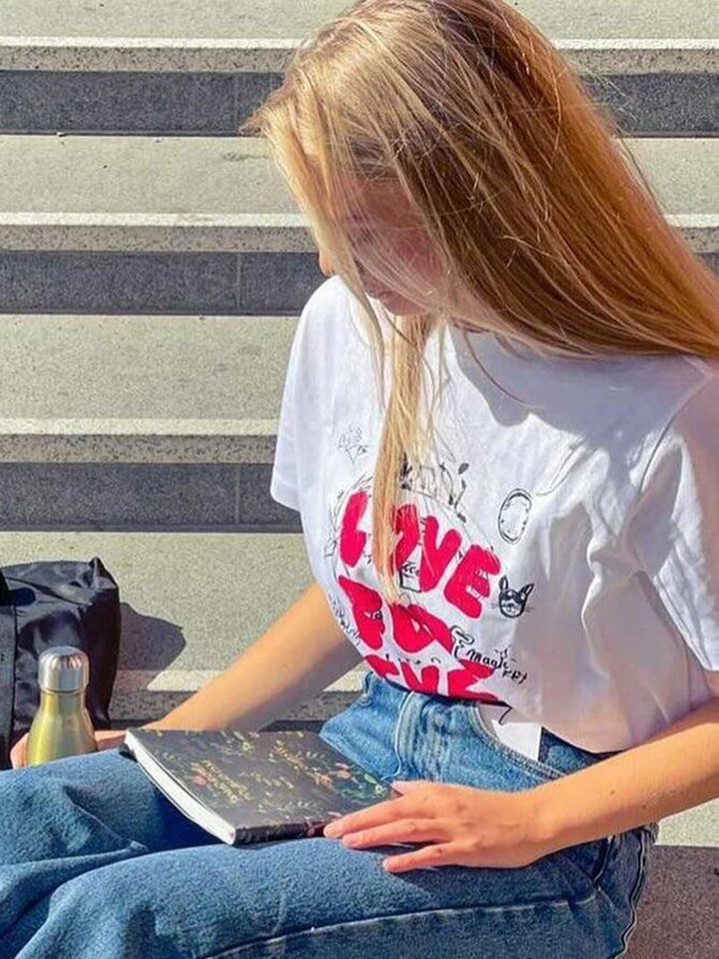 

Футболка женская с круглым вырезом и коротким рукавом, из хлопка