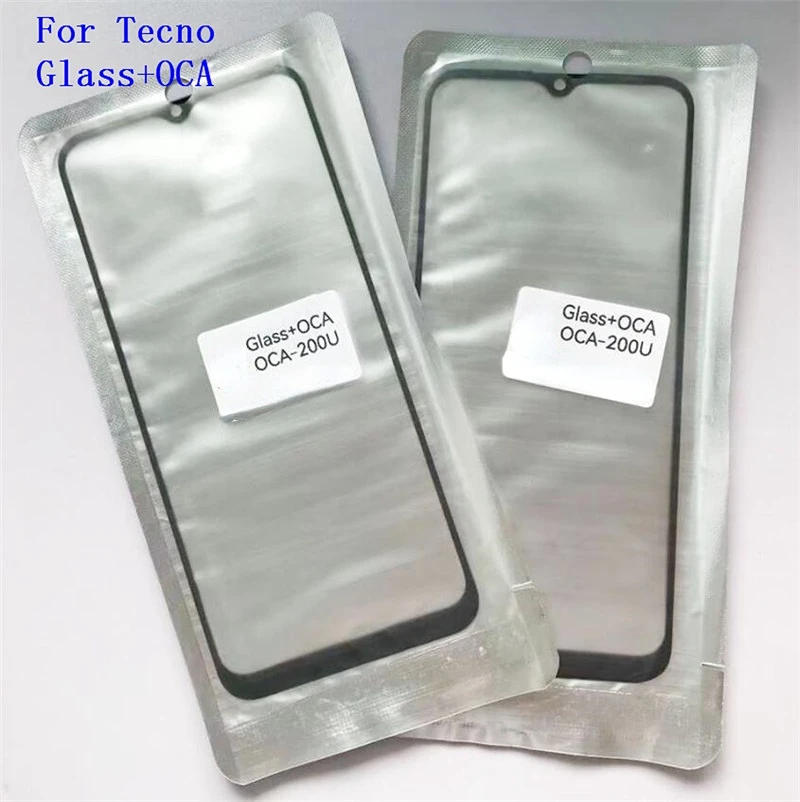 Стеклянный сенсорный экран + OCA LCD фронтальный Внешний объектив для Tecno CB7 CB8 CC6 CC7 CD8 CE5 CE6 CE7 KB7 KC7 KD7