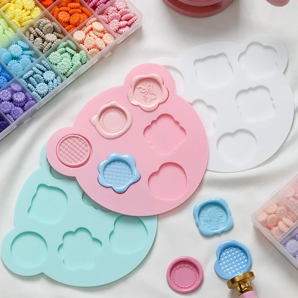 Силиконовая Измерительная Подушечка Для Штампов Держатель Частиц Воска Кольцо