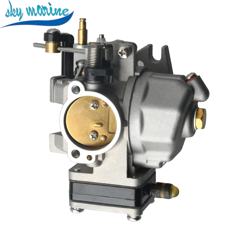 Карбюратор 6E8-14301-00 Carb assy для подвесного двигателя Yamaha 2-тактный 9.9hp 15hp Лодочный