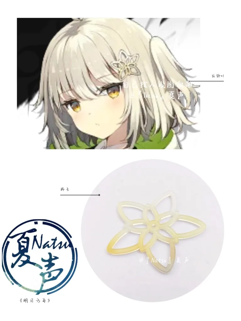 

Повязка на голову с аниме «Рыцари», ажурный зажим для волос для косплея, костюм для мужчин и женщин, Студенческая заколка, аксессуары для волос, рождественские подарки