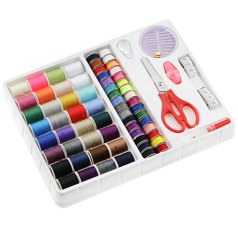 

1 Set Sewing Accessories Sewing Needle Threads Threader Tools Sewing Tool Kit Home Supplies Sewing Machine Supplies for Home
