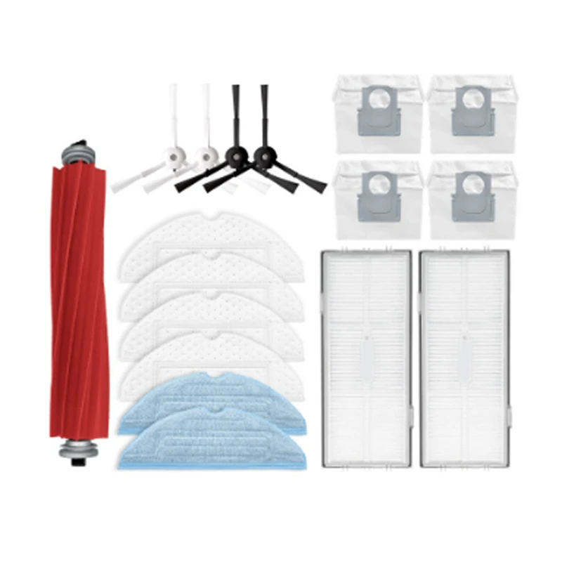 

Replacement Parts For Xiaomi Roborock G10S/G10S PRO Vacuum Cleaner Spare Parts,Main Side Brush Hepa Filter Mop Rag
