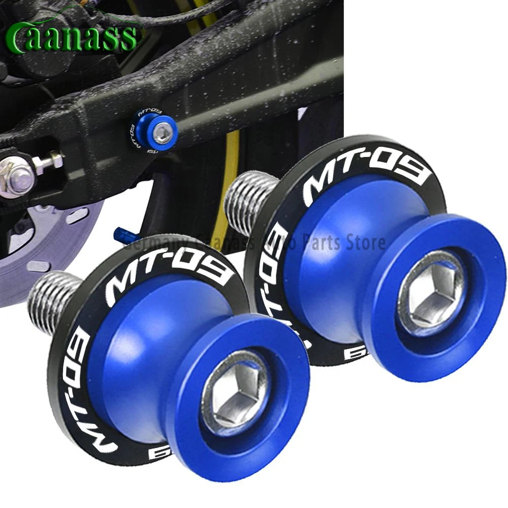 

Motorcycle 6MM Rear Swingarm Spools Stand Screws Slider For YAMAHA MT 09 MT09 MT-09 SP 2021 2022