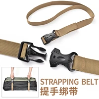 5pcs outdoor luggage strapping with double safety buckle type suitcase packing seat belt cargo strapping fixed strapping rope