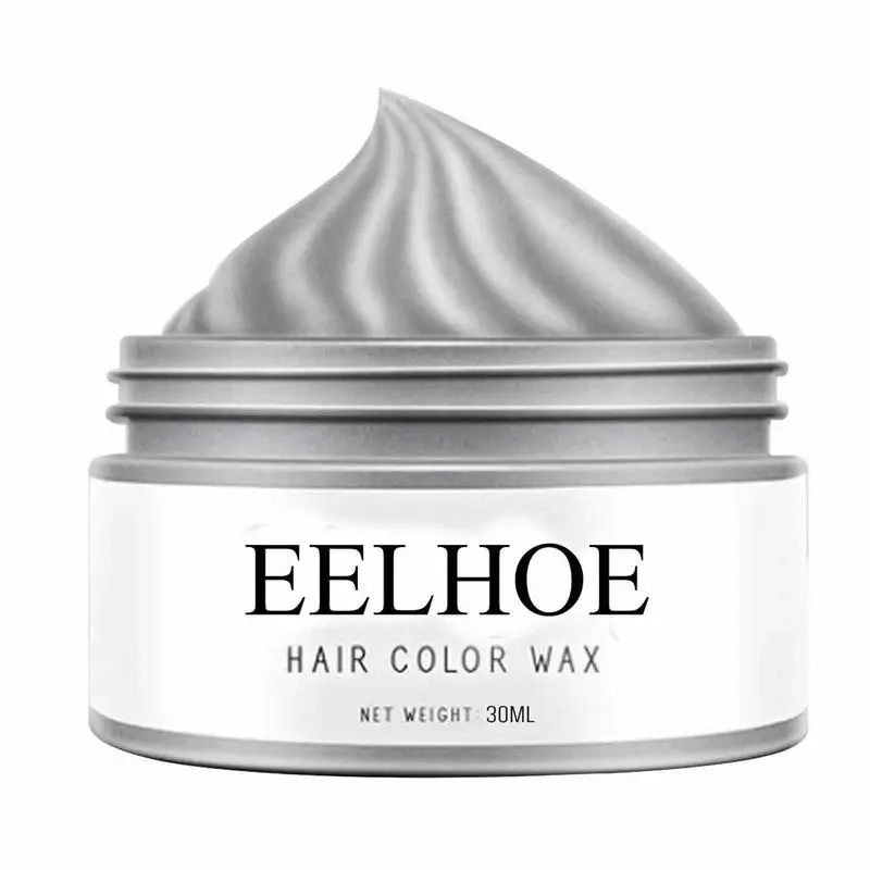 Wax Men Diy Mud One-time Molding Paste Dye Cream Hair Mud For Hair Coloring Styling
