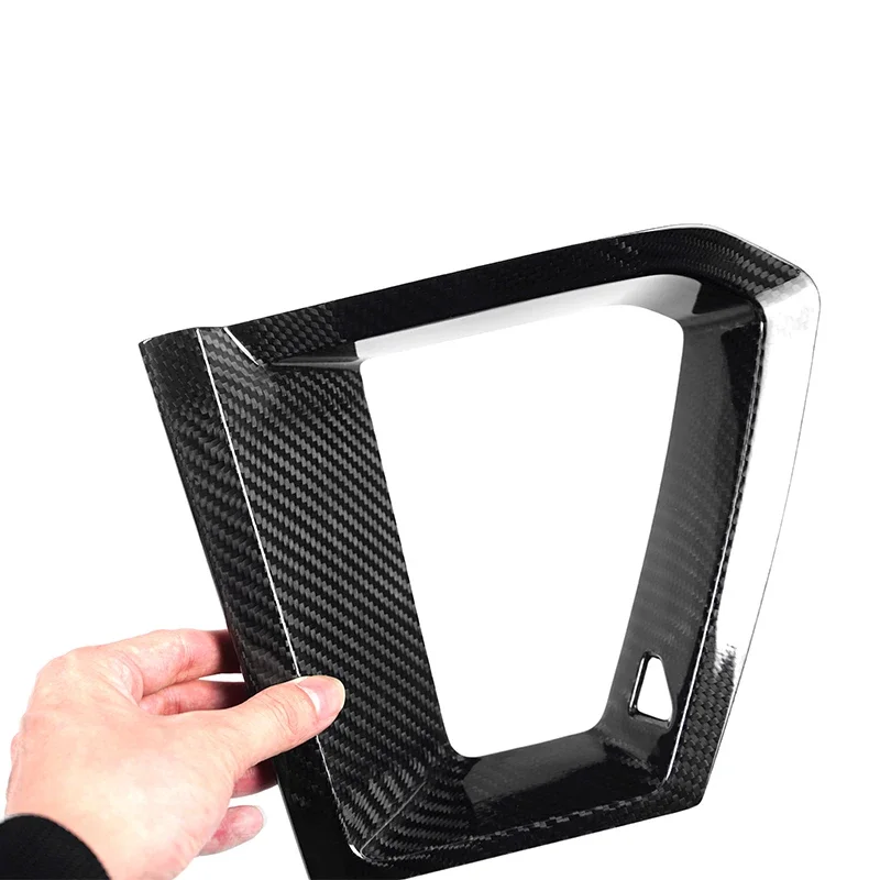 Shasha из углеродного волокна настоящие аксессуары для салона автомобиля