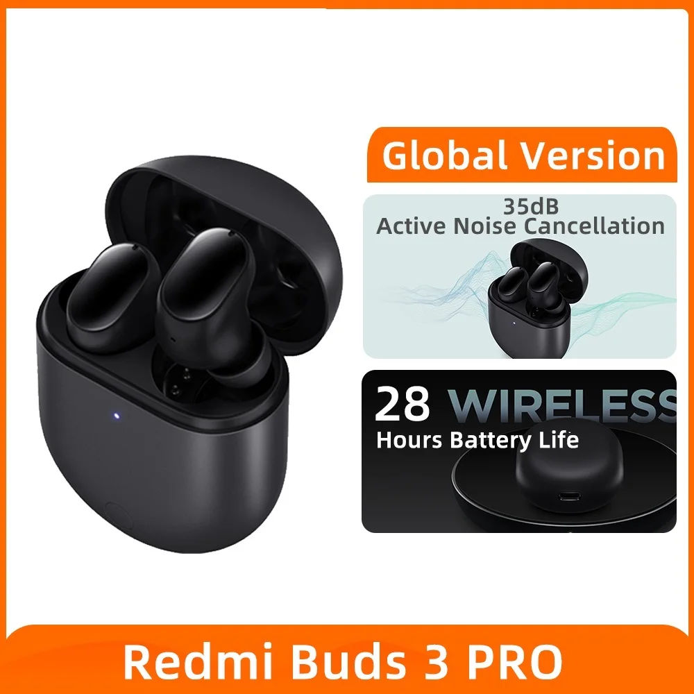 

Bluetooth-наушники Top Buds 3 Pro, TWS, Redmi Airdots 3 Pro, беспроводные наушники ANC IPX4 для Xiaomi Mi 12 Pro 12S Ultra