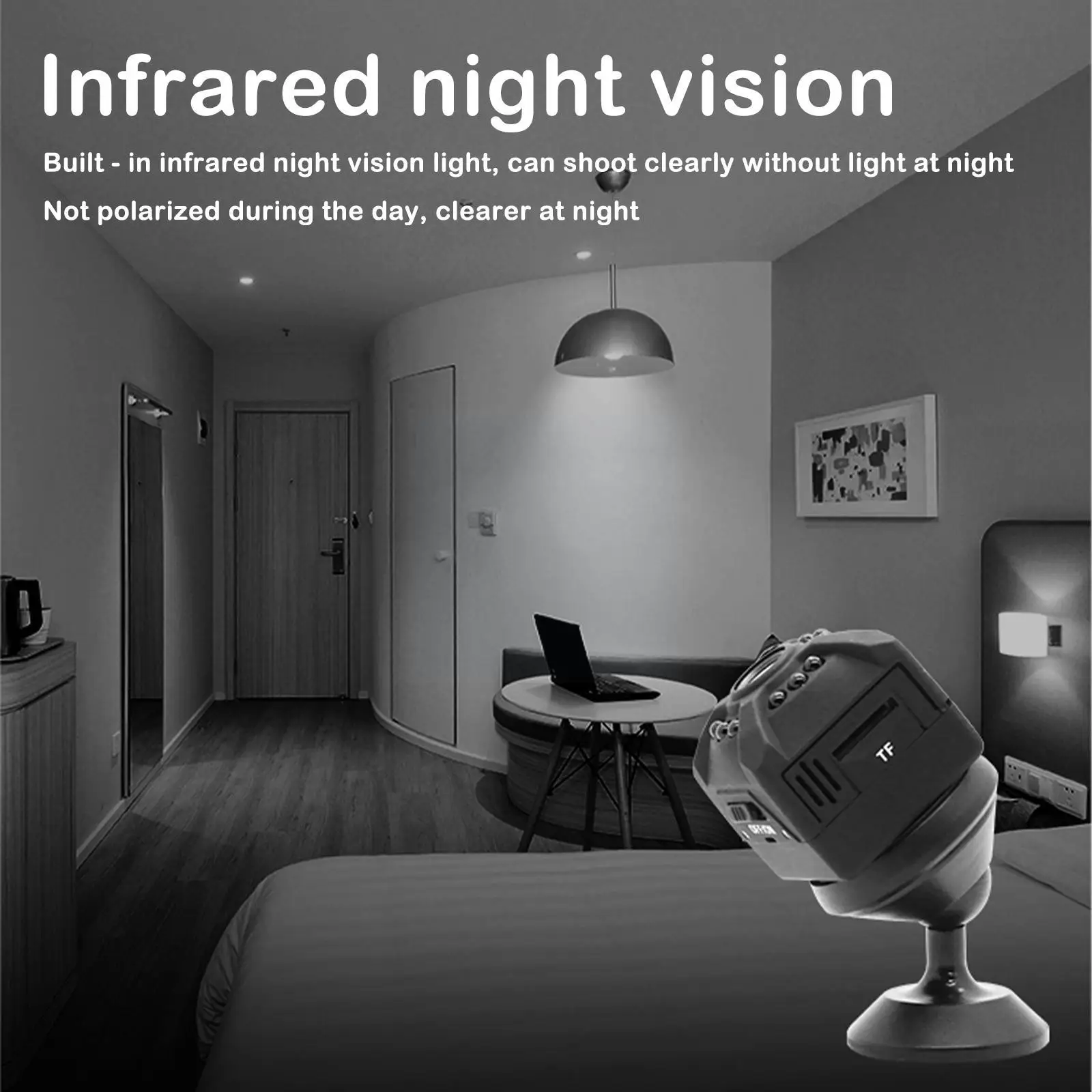 Wifi Mini Camera With Battery 1080P Night Vision Motion Security Detection Wireless IP Remote Indoor Camare O5U0 |
