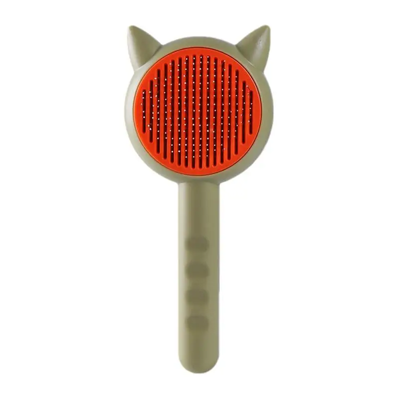 

Щетка для кошек домашняя, самоочищающаяся щетка для кошек, длинная или короткая, щетка для чистки