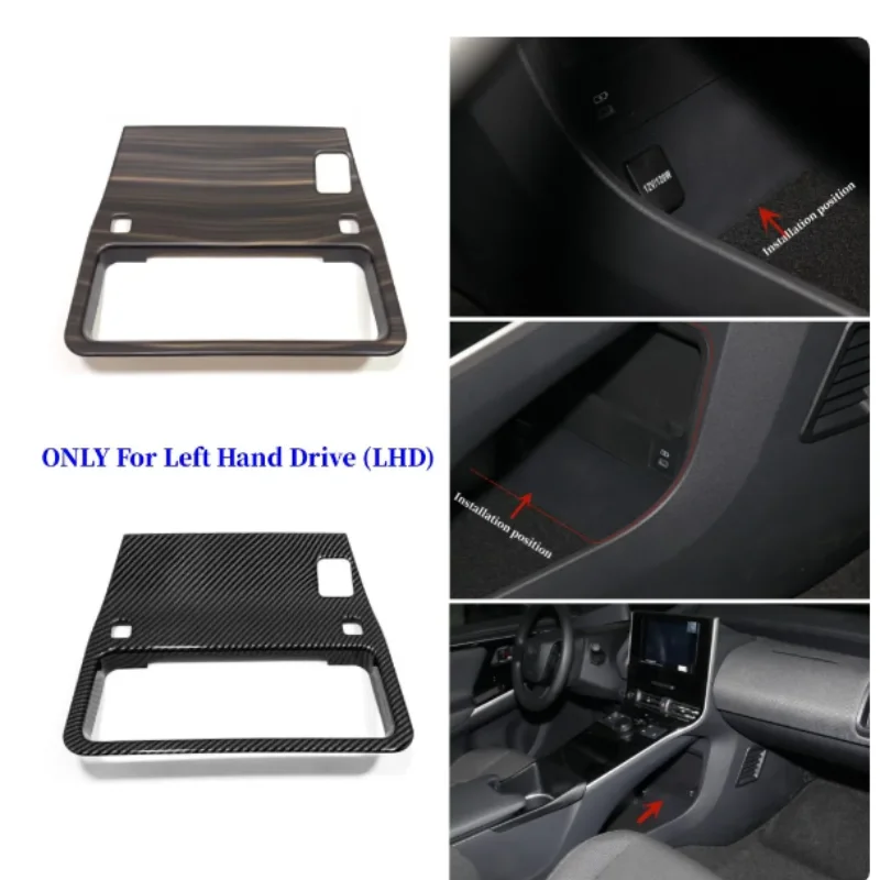 Для Toyota BZ4X EA10 2022 -2024 ABS коробка передач для интерьера автомобиля USB Панель