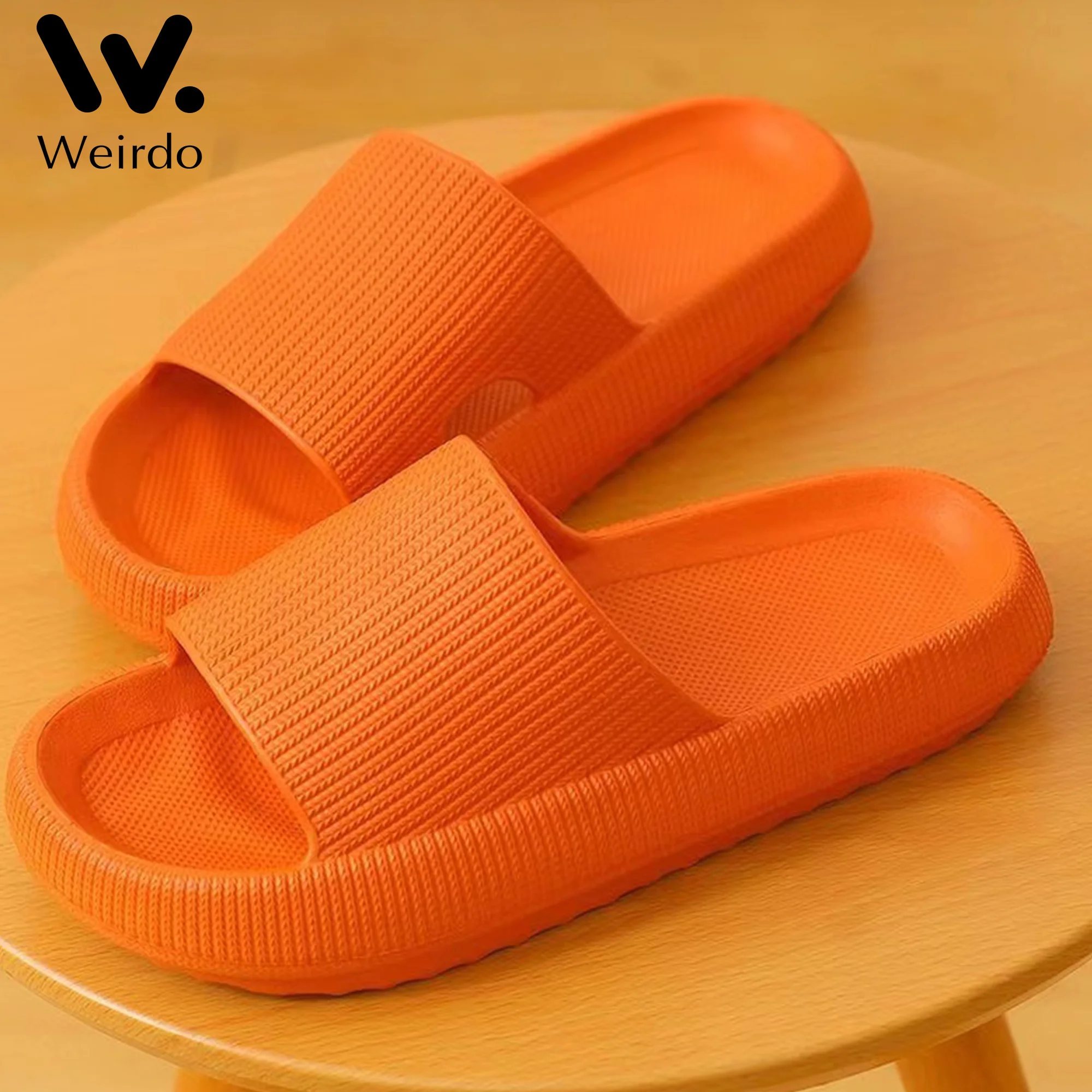 

Cloud Slippers Women Thick Sole Slippers Men Summer Beach Slides Bathroom Anti-Slip Home Slipper Soft Sandals Fashion Flip-Flops