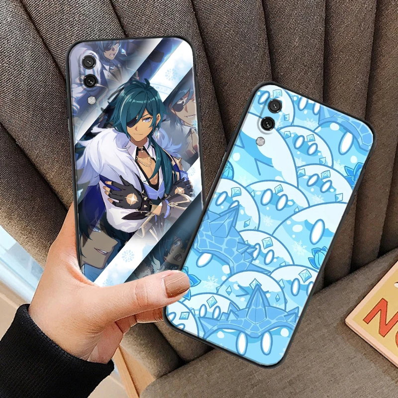 

Genshin Cartoon Anime For Xiaomi Redmi 9 9C 9A 9AT 9i Phone Case Funda Liquid Silicon Silicone Cover Black