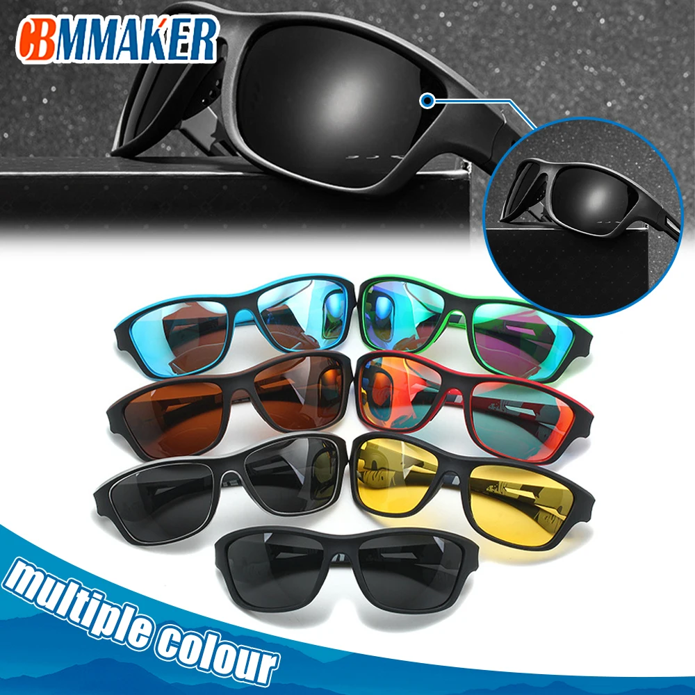 

Mens Polarized For Men Outdoor Sports Ride Windproof Sand Goggle Sun Glasses UV Protection Sport Sunglasses Bicycles Sunglass