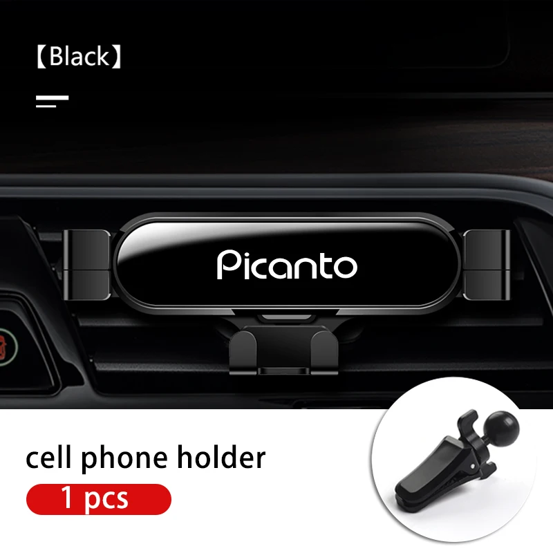 

Автомобильный держатель для телефона на вентиляционное отверстие гравитационное Крепление Держатель смартфона для KIA Niro Soul Stonic Picanto продолжить Sorento Cerato