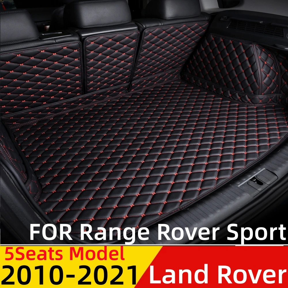 

Автомобильный коврик для багажника Land Rover Range Rover Sport 5 мест 2010-21 Любая погода XPE пользовательский задний Чехол для груза коврик для заднего ба...