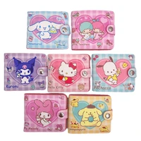 sanrio wallet card bag wallet kawaii puhello kitty anime my melody cute student wallet pink girly wallet cute baggift card