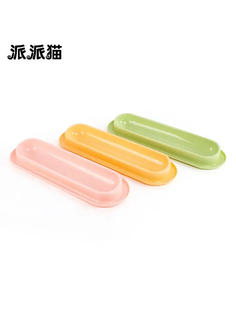 

New Long Cat Bowl Multi-cat Durable Food Bowl Non-slip Pet Bowl Anti-overturning Neck Slant Bowl