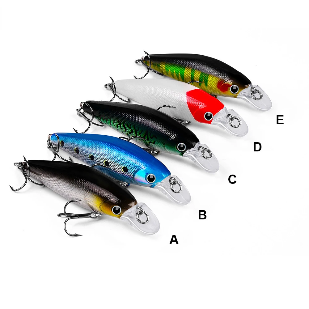 

Minnow Lure 10.5g Topwater Floating Fishing Lures Bionic Fake Bait with Hook Plastic Crankbait Wobbler Hard Baits Fishing Tackle