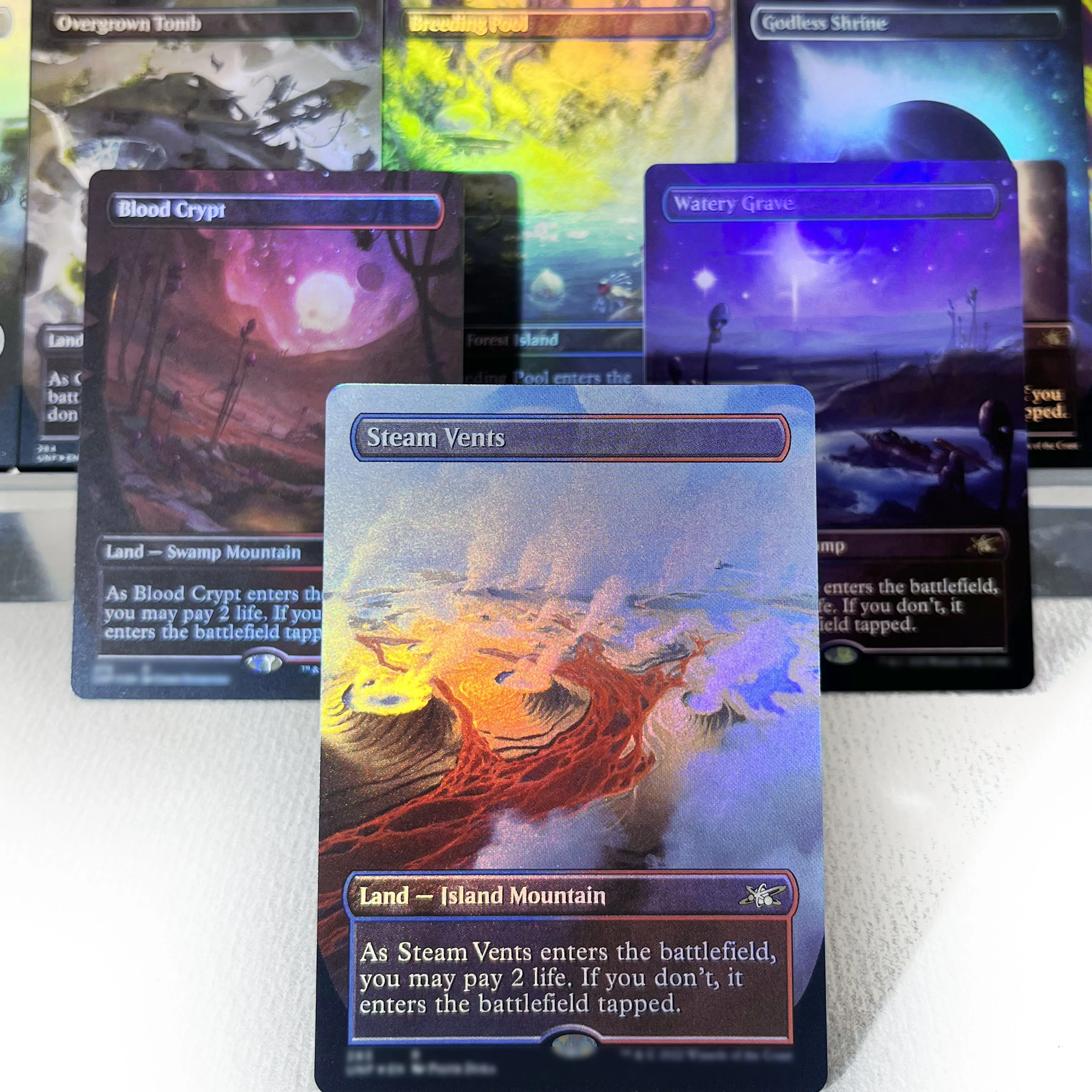 SNC UNF IKO FOIL5-01 Tcg прокси волшебные карты Наземные циклы шоковые земли фехты Осторонняя садовая кетрия Триме собрание (art.: 3920d3dad1c8b) - 3920d3dad1c8b