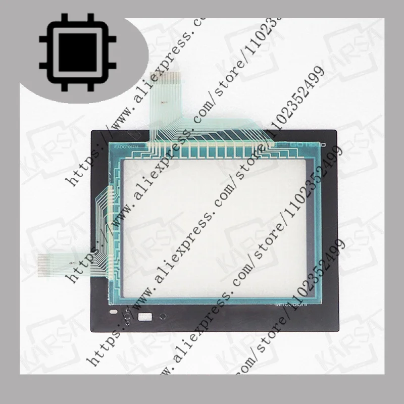 

New for GT1550-QLBD GT1555-QSBD GT1555-QTBD GT1555-VTBD Touch screen and Front Overlay Protective Film