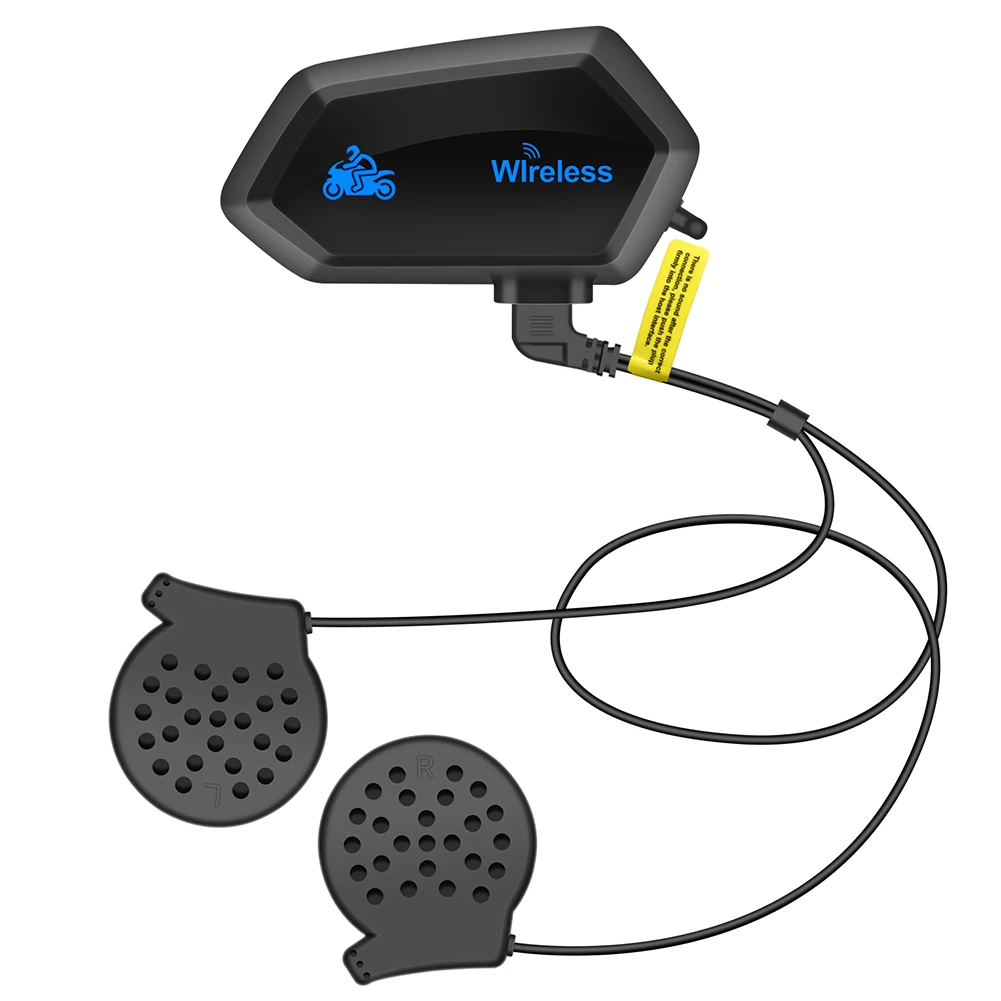 

Motorcycle Helmet Headset Wireless Hands-free Call Kit Motorbike Bluetooth-compatible 5.0 Helmet Headphone
