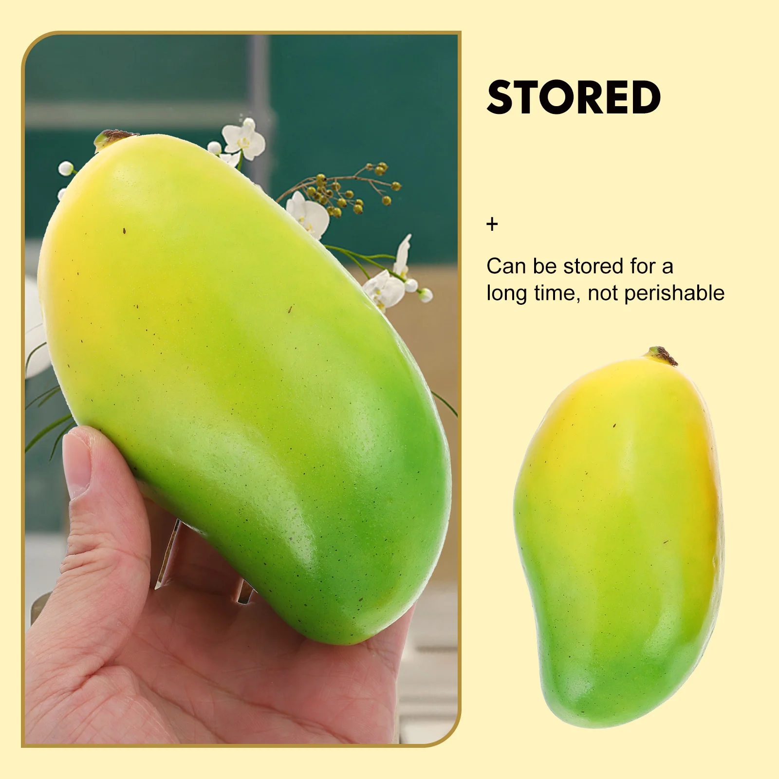 3 шт. имитация модели манго украшения для вечеринки пенопластовые фото домашние