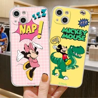 phone cover fun mickey minnie dragon soft for iphone 14 x 12 8 plus xr xs 7 11 13 pro max mini 6s 6 se2 se 5s 5