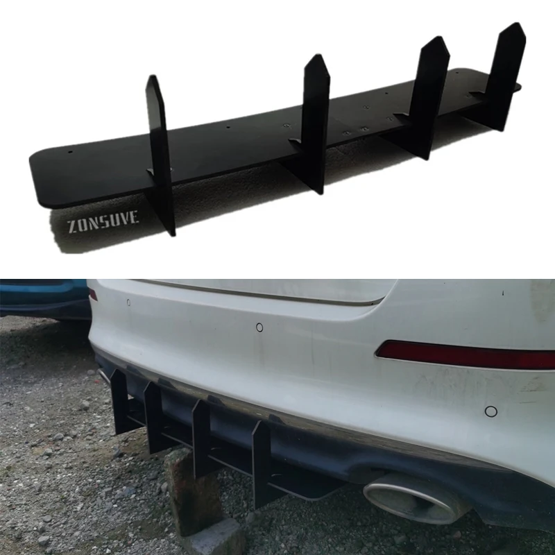 

For KIA K5 Optima 2014 2015 Year Diffuser Rear Bumper Lips Splitter Spoiler Car Body Kit Accessories