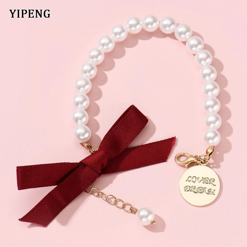 

10/30 sets Pearl Bracelets for Women Trendy Woman Jewelry 2022 Summer Jewelry Ladies Van Cleef Bracelet Luxury Woman Gift
