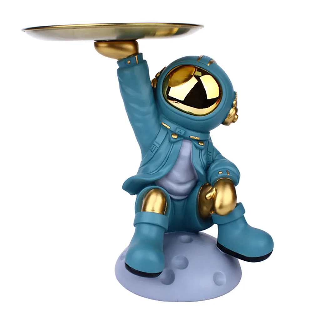 

Астронавт, статуэтка астронавта из полирезины, контейнер для всякой всячины, статуэтка астронавта с подставкой