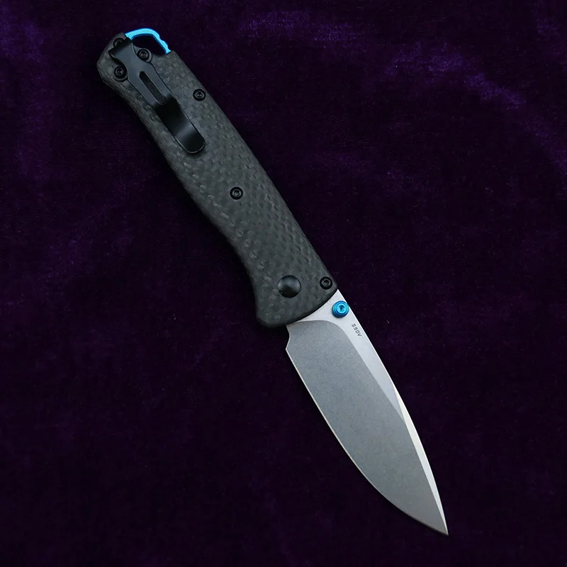 Складной карманный нож Mark S90V с лезвием из углеродного волокна 535-3 - купить по