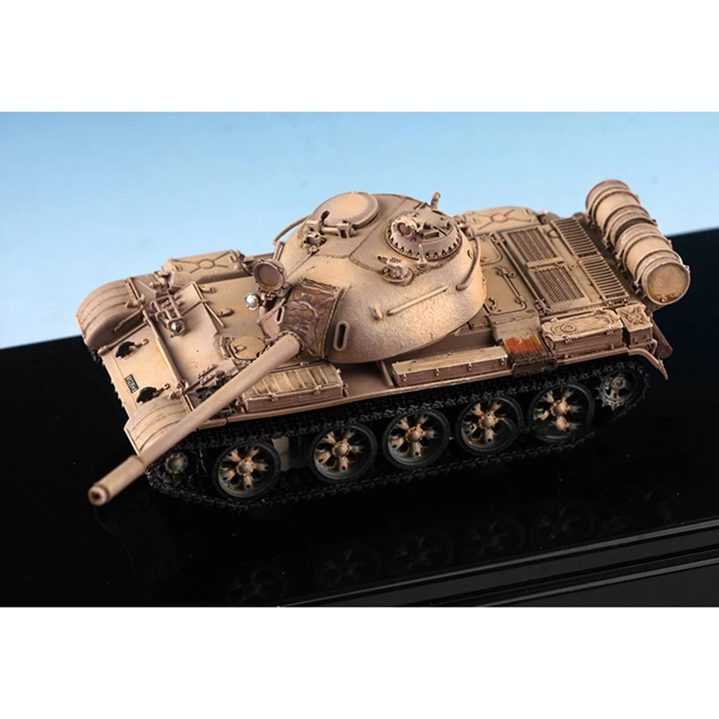 T55A танк-машина масштаб 1/72 Смола готовая Военная Модель Коллекционная игрушка