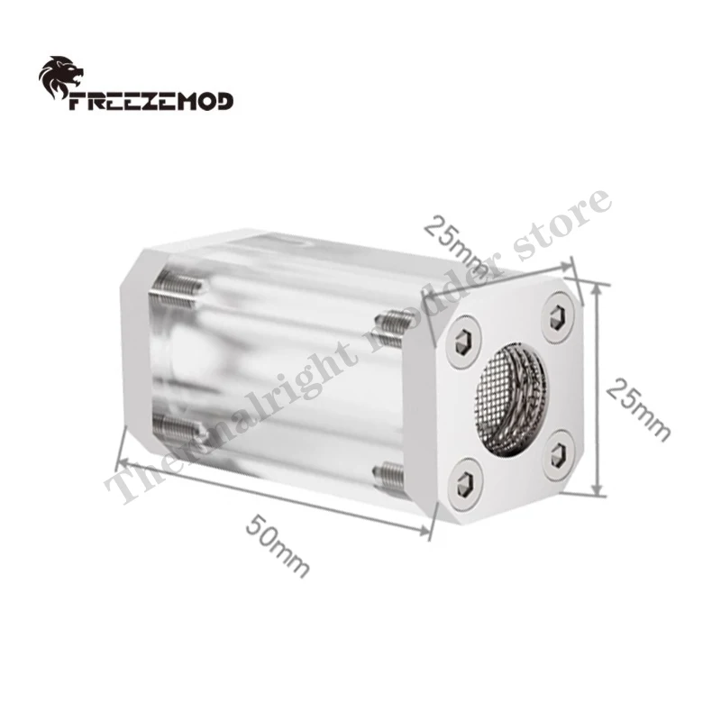 FREEZEMOD медный металлический фильтр для системы водяного охлаждения ПК фильтрация