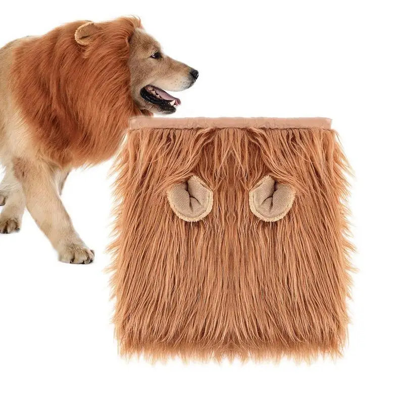 

Dog Lion Mane Costume Realistic Lion Mane For Dog Halloween Costumes Lion Mane For Dogs Dog For Halloween Parties Pet Parties