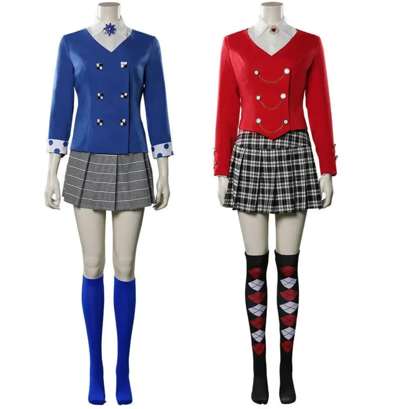 Новинка 2024 года костюм для косплея Heathers The Musical-Veronica Sawyer школьная форма комплект