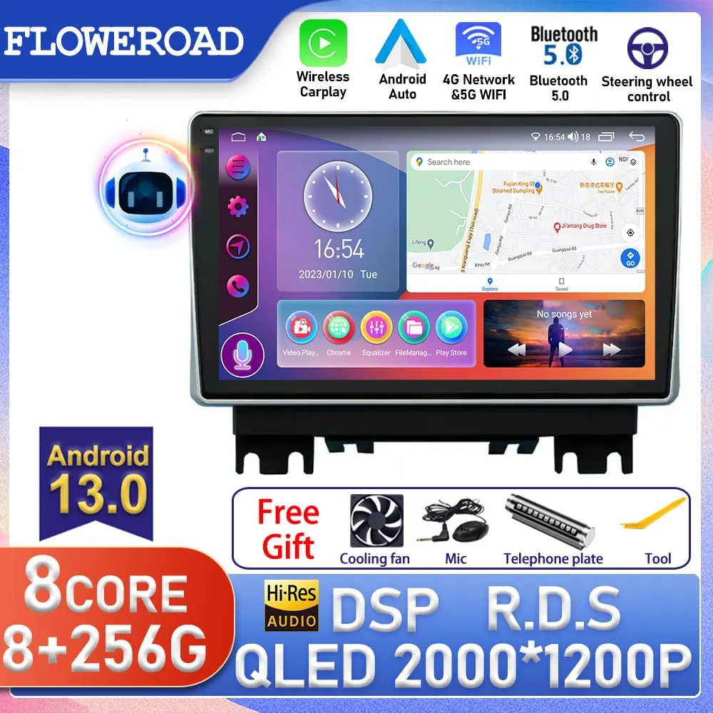 

Android Auto For Chana Changan Hunter F70 2019 - 2022 WIFI Car Radio Multimedia Video Player GPS Serero Carplay No 2 din DVD