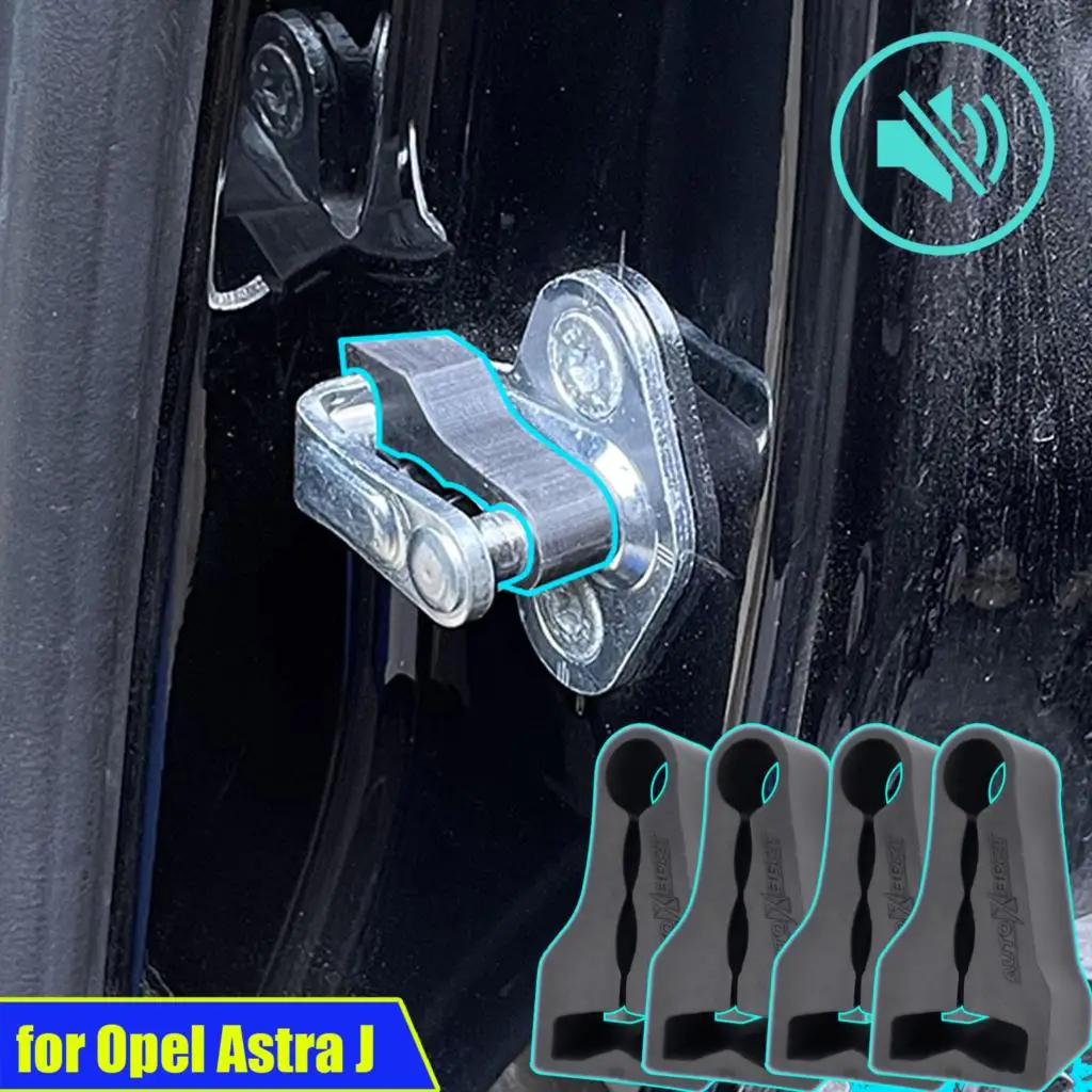

Автомобильный Дверной замок со звуком, задняя защита для Opel Vauxhall Astra J Ampera Zafira Tourer C Cascada, погремушки, шум, глухой