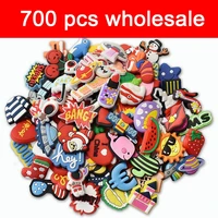 shoe charms wholesale decorations for crocs accessories 700 pack random pins boys girls kids women christmas gifts party favors
