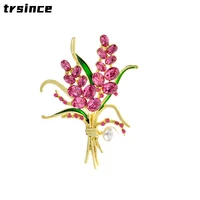 high quality wheat ear plant flower brooch ladies high end niche clothing accessories performance brooch